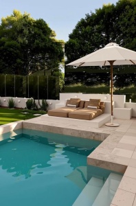 Set șezlong din puf premium | Relaxare plajă și piscină