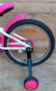 Bicicleta copii 20 Capriolo Viola Alpaca alb pink - Img 9