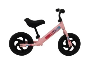 BICICLETA copii NEUZER - 12'' tip alergare, fara pedale Roz