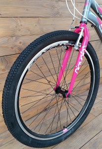 Bicicleta MTB 26 Capriolo Diavolo gri pink 19 - Img 4