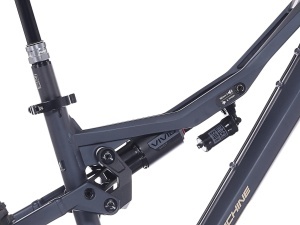 Bicicleta Rock Machine Whizz FS III 90 AXS 27.5Matte Deep Ocean Blue 16.0 - (M) - Img 2