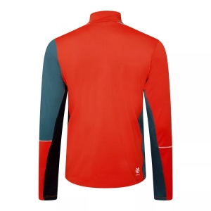 Bluza Barbati Dignify II Core Stretch, Rosu/Negru - Img 2