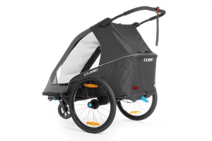 CARUCIOR TRANSPORT COPII CUBE TRAILER DOUBLE PURE - Img 2