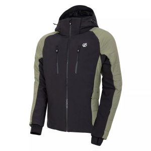 Geaca schi barbati Dare2B Speed verde olive/negru - Img 2