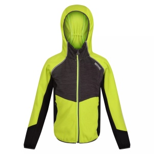 Hanorac fleece Prenton Lightweight Dare2B, Verde / Gri - Img 3