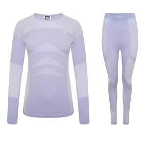 Set de bluza si pantaloni termici pentru femei, In the Zone Dare2B, Violet - Img 7