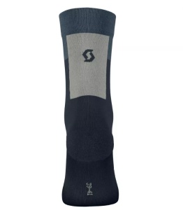 Sosete SCOTT BLOCK STRIPE CREW dark blue/metal blue - Img 2