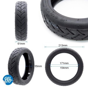 Tubeless tire Cityroad 8.5x2-6.1 [Ewheel] with gel - Img 2