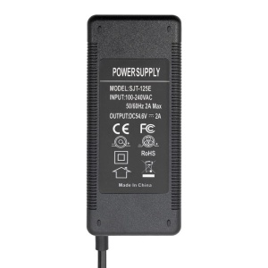 48 V charger (54.6 V) 2A with DC and GX connectors for SmartGyro Speedway/Rockway and the like/NIU - Img 2
