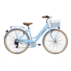 Bicicleta Adriatica Retro Lady 28" Albastru Deschis 450mm 2026