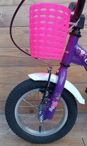 Bicicleta copii 12 Capriolo Viola violet pink - Img 4