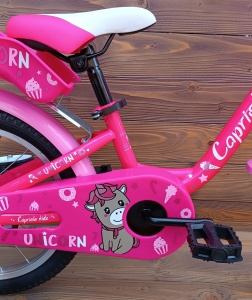 Bicicleta copii 16 Capriolo Viola pink alb - Img 6