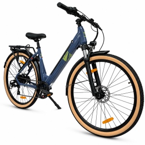 Bicicleta electrica Oras Devron 28200 - 28 inch, L, Gri Inchis - Img 2