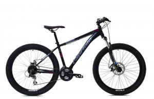 Bicicleta MTB 27.5 Capriolo LC 7.2 aluminiu negru pink 17