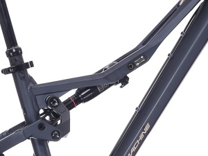 Bicicleta Rock Machine Whizz FS I 50 29 Matte Deep Ocean Blue 16.0 - (M) - Img 2