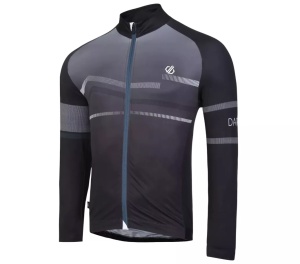 Bluza ciclism barbati Dare2B AEP Revolving LS negru - Img 2