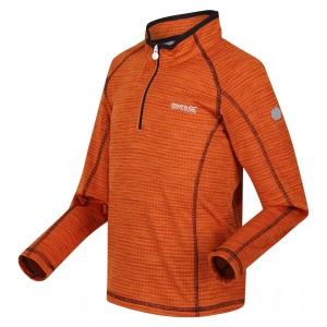 Bluza copii Half Zip Berley Regatta, Autumn Maple