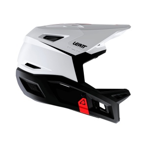 Casca Leatt MTB Gravity 4.0 Black/White XL - 61-62cm - Img 4