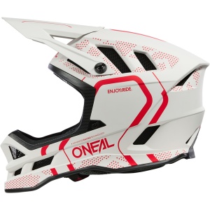 Casca O'neal BLADE Polyacrylite STRIKE V.25 white/red L 59/60 - Img 2