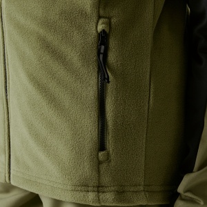 Fleece copii Dare2B Thriving IV Stretch Midlayer Olive Green - Img 7