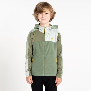 Fleece copii Dare2B Thriving IV Stretch Midlayer olivine green - Img 4