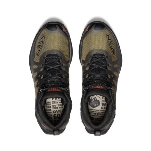 Ghete drumetie Keen Zionic Mid NXT WP, olive/scarlet ibis 39.5 - Img 3