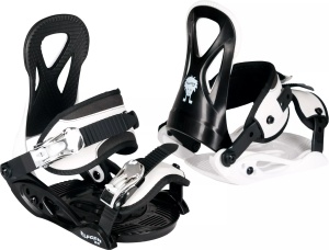 Legaturi Snowboard Trans Eco Junior Black XS/S