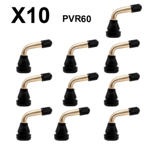 Valva tubeless curbata 90 grade pentru trotineta electrica 60mm - set 10 bucati
