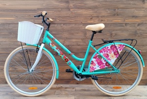 Bicicleta dama 28 Capriolo Jasmin turcoaz 18 - Img 2