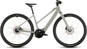 BICICLETA ELECTRICA CUBE EDITOR HYBRID SLX 400X TRAPEZE REEDBEIGE CHROME 2026