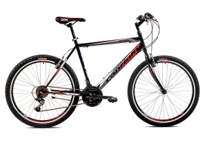 Bicicleta MTB 26 Capriolo Passion barbati negru rosu 21