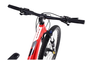 Bicicleta MTB 27.5 Capriolo AL-EVE 7.5 Disc-brake aluminiu rosu 16 S - Img 4