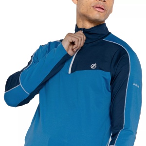 Bluza Barbati Dignify II Core Stretch, Albastru/Menta - Img 5