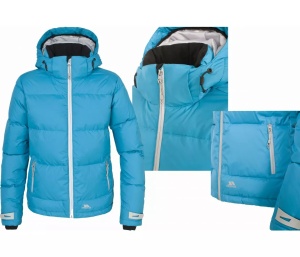 Geaca puf femei Trespass Cocoon Turquoise - Img 2