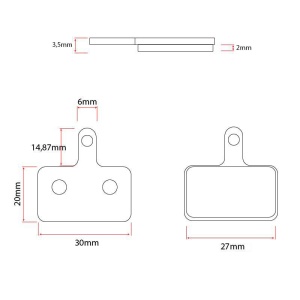 Placute frana RT004-S sintered - 2 sets - Img 3