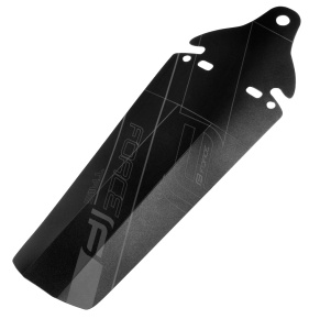 Aparatoare noroi spate FORCE TRIS, plastic, negru
