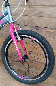Bicicleta Capriolo 20 Diavolo 200 grey-pink - Img 3