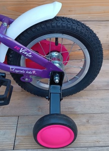 Bicicleta copii 12 Capriolo Viola violet pink - Img 8
