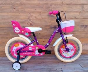 Bicicleta copii 16 Capriolo Fantasy violet pink - Img 1