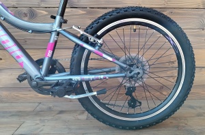 Bicicleta copii 20 Capriolo Diavolo gri violet 11 - Img 4