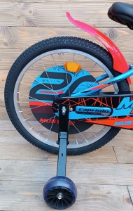 Bicicleta copii 20 Capriolo Mustang albastru rosu - Img 10