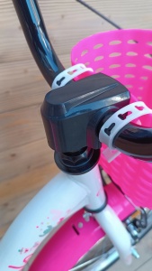 Bicicleta copii 20 Capriolo Viola Alpaca alb pink - Img 10