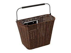 BICYCLE BASKET PE RATTAN FREESIA
