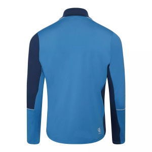 Bluza Barbati Dignify II Core Stretch, Albastru/Menta - Img 2