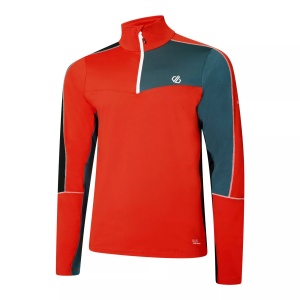Bluza Barbati Dignify II Core Stretch, Rosu/Negru - Img 3