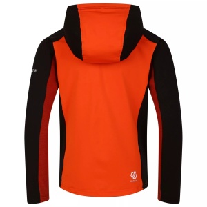 Hanorac copii Dare2B Thriving core stretch oranj negru - Img 3