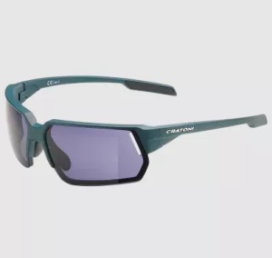 Ochelari Cratoni C-Lite COLR+ Lifestyle petrol matt grey blue with mirror