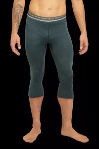 Pantaloni 3/4 termo barbati Thermowave MERINO ONE50 gri