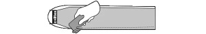 Piele foca Colltex CUT TO SIZE Standard TODI Mix Blue 130mm + prindere fata 41 + camlock - Img 4