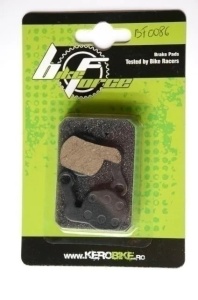 Placute frana disc - Mag./Lou. 2007/Lou. carb. 2008 negru mat